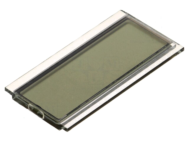 Display: LCD; 7-segment; STN Positive; A.cijfers: 4; 38x20,3x1,1mm Display: LCD; 7-segment; STN Positive; A.cijfers: 4; 38x20,3x1,1mm